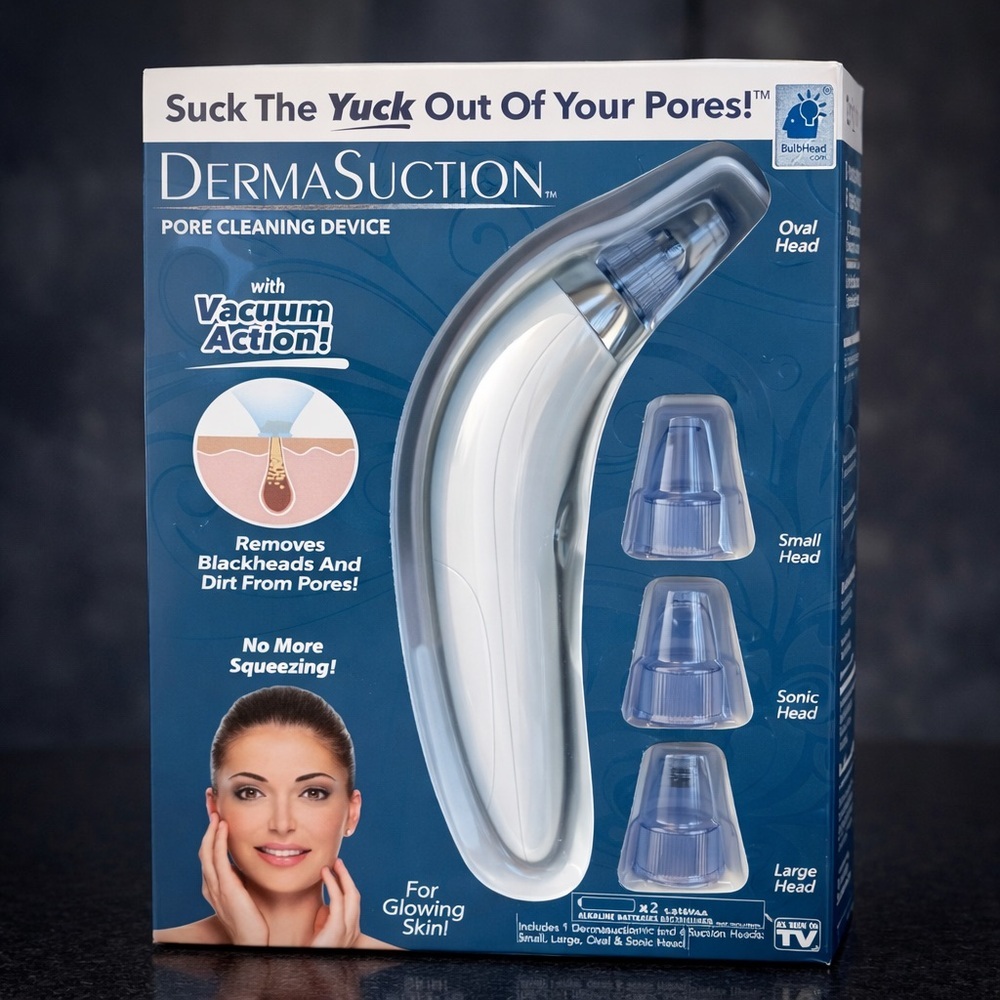 DermaSuction Pore Cleaning Device - White